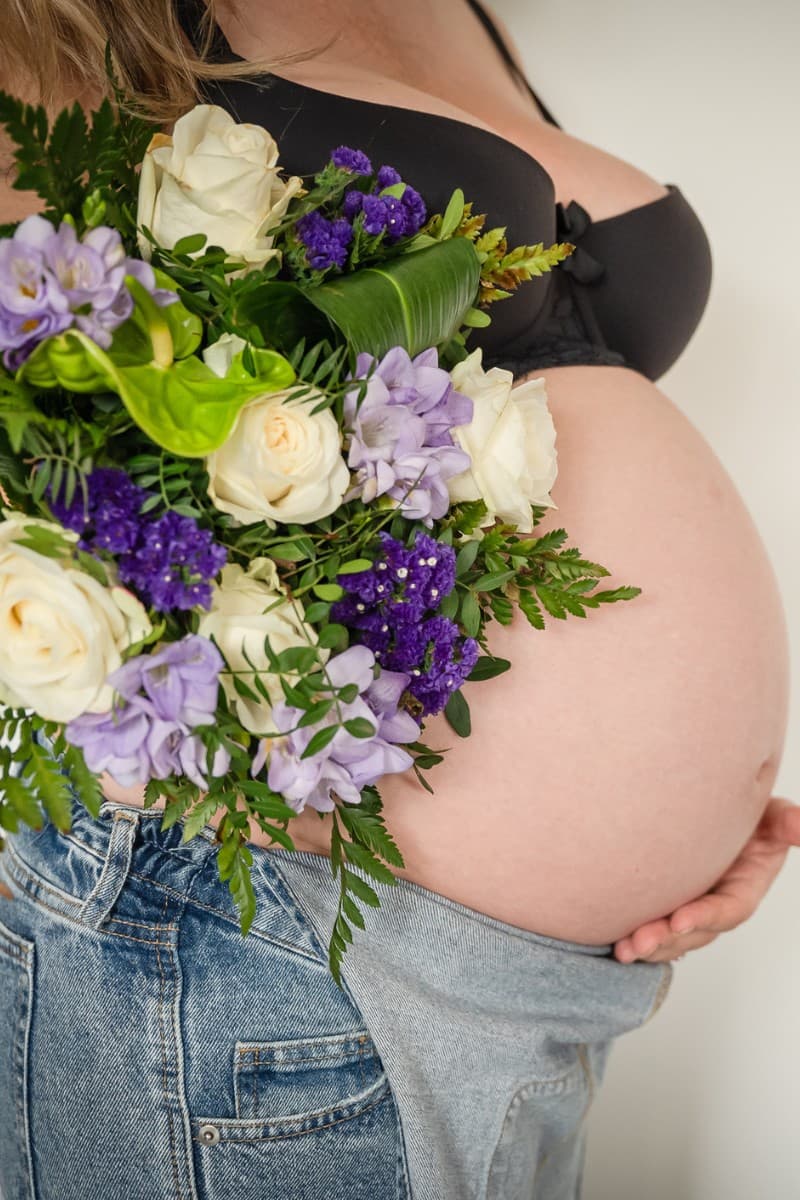 Enceinte Femme Domicile Photographie7